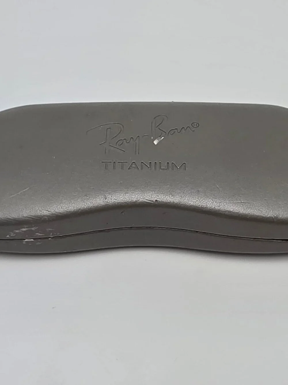 Ray-Ban RB8612 1065 Gold Sand Titanium Semi Rimless Eyeglasses Frame w Case 50mm